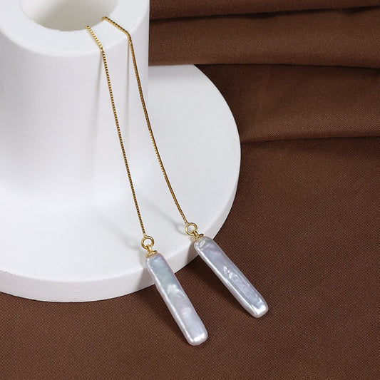 Stunning Baroque Pearl Earrings